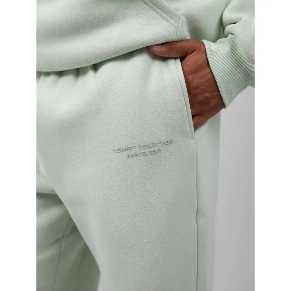 C O M F R T 💚 Pastel Collection Green Heavy Weight Sweat Pants Joggers - Picture 3 of 8